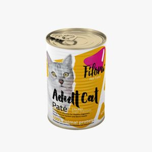 کنسرو غذای گربه فیفورا سوپر پریمیوم مدل adult cat chicken طعم مرغ وزن 400 گرم